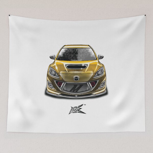 Item preview, mazda 3 mz3 bl yellow  designed and sold by NaquashM.
