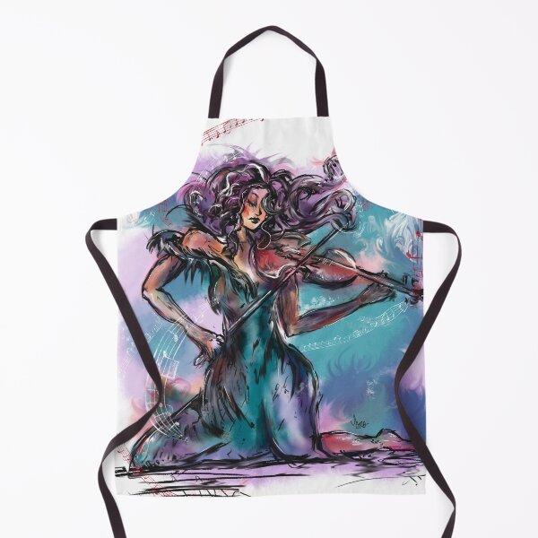Item preview, girl playing the violin designed and sold by Artsarity.