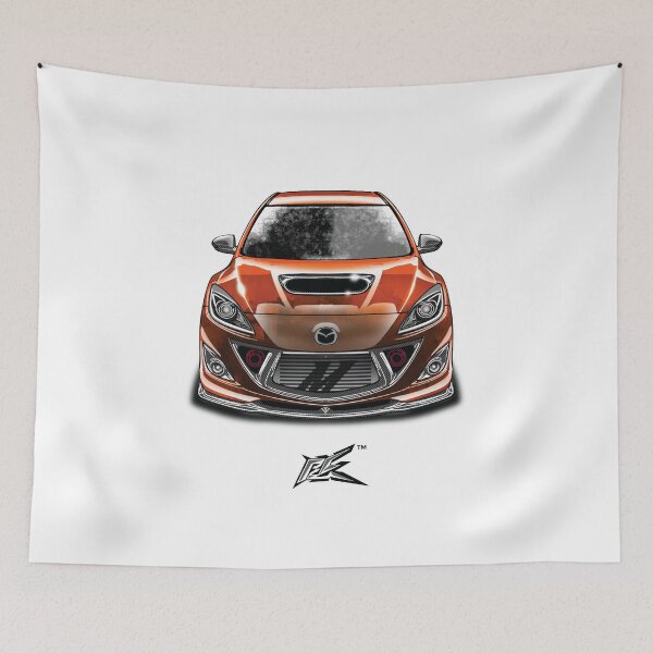 Item preview, mazda 3 mz3 bl orange  designed and sold by NaquashM.