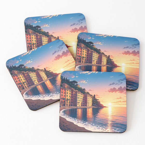 Item preview, Baia del Silenzio: Sunset Reflections in Italy designed and sold by LSVart.
