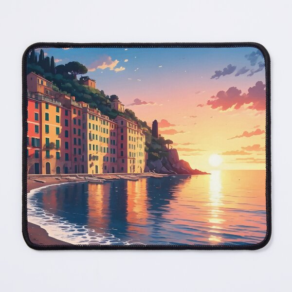 Item preview, Baia del Silenzio: Sunset Reflections in Italy designed and sold by LSVart.
