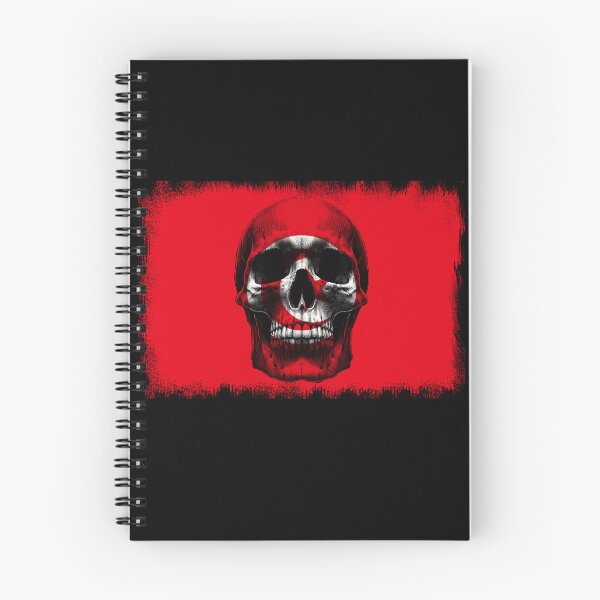 Item preview,  TUNISIA SKULL FLAG NATION RAREART COUNTRY HALLOWEEN #ogirdor designed and sold by ogirdorgraphics.