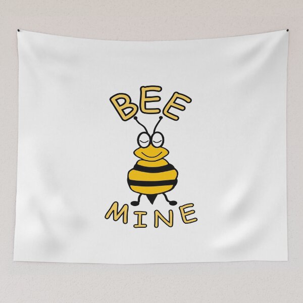 Item preview, Bee Mine Valentines Day Funny designed and sold by Sartoris Art.