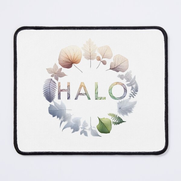 Item preview, HALO – Celestial Leaf Harmony designed and sold by AI-Only Creations.