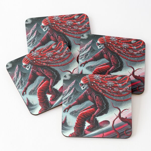 Item preview, RED DREADS SNOWBOARDING  designed and sold by Occupational  Horrors.