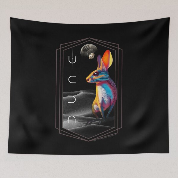 Item preview, DUNE. Sand Mouse (black background) designed and sold by bekksa.