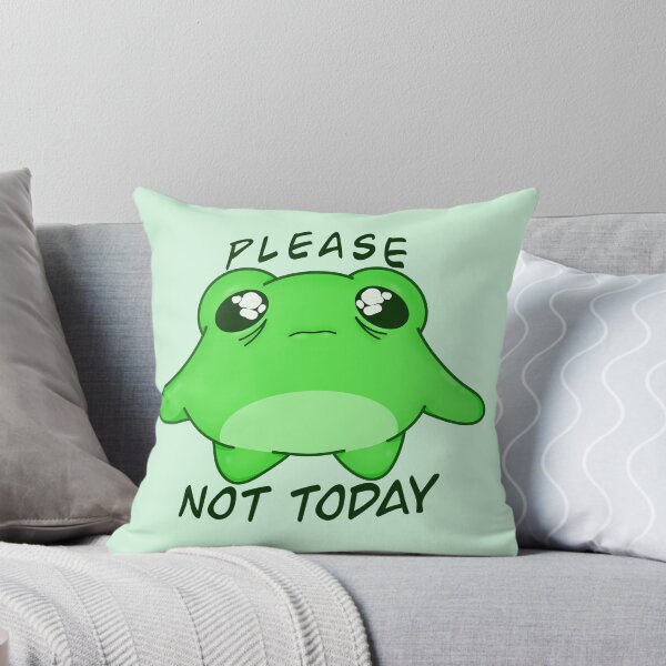 Item preview, Please Not Today Frog designed and sold by StarsFrogEscape.