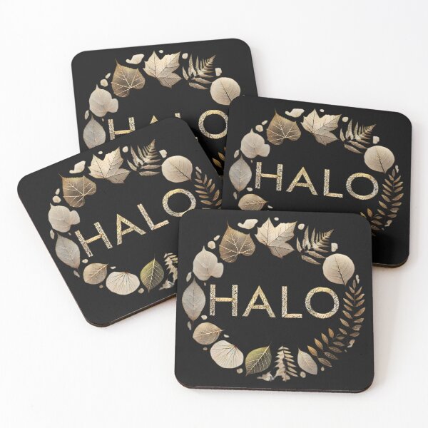 Item preview, HALO – Golden Nature’s Glow designed and sold by AI-Only Creations.