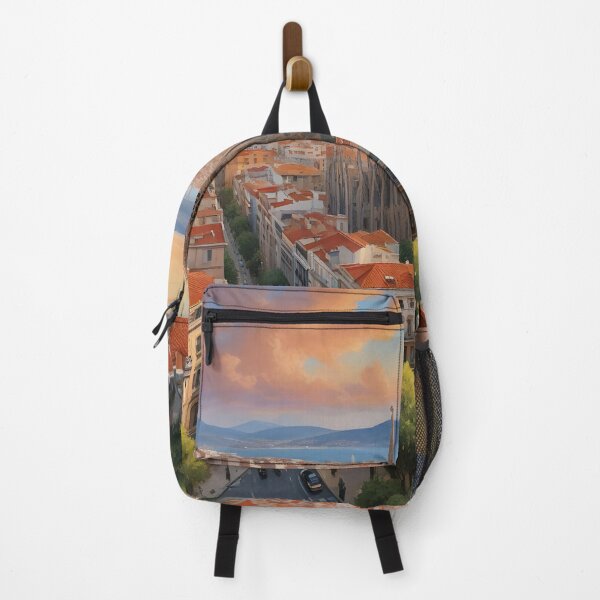 Item preview, Barcelona, Spain: Iconic Sagrada Familia Amid Vibrant Cityscape designed and sold by LSVart.