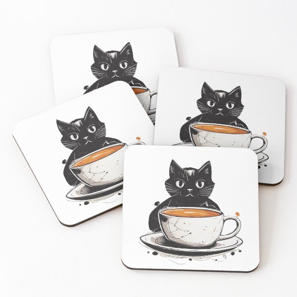 Item preview, Cat Coffee designed and sold by Random Designs.