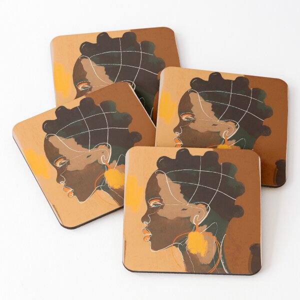 Item preview, Abstract Art Girl Portrait designed and sold by ThingDesign.