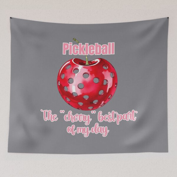 Item preview, Funny Pickleball "The 'cherry' best part of my day" designed and sold by Grade A Gifts.
