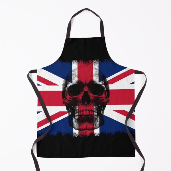 Item preview, UNITED KINGDOM SKULL FLAG NATION RAREART COUNTRY HALLOWEEN #ogirdor designed and sold by ogirdorgraphics.