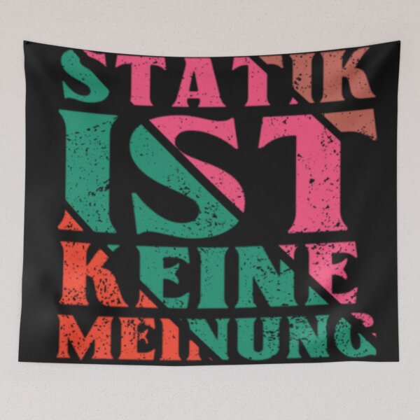 Item preview, Statics is not an opinion designed and sold by JePe70M.