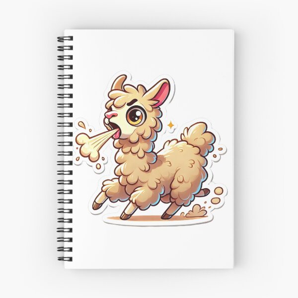 Item preview, Llama Spitting designed and sold by EastEndTownie.