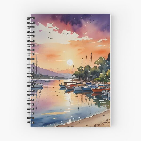 Item preview, Bitez Beach, Bodrum: Sunset Tranquility designed and sold by LSVart.
