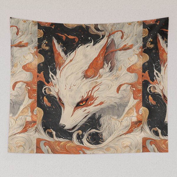 Item preview, Japan's Enchanted Kitsune Fox designed and sold by bapupa.