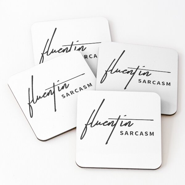 Item preview, Fluent in sarcasm designed and sold by ReggieDior.