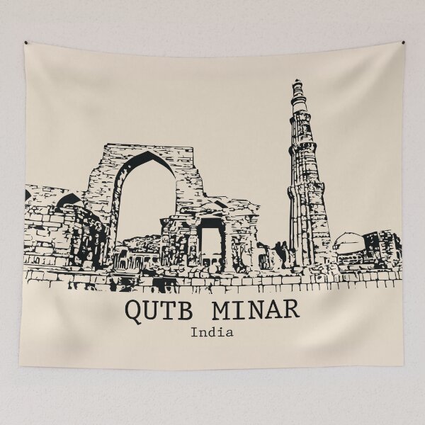Item preview, Qutb Minar - India designed and sold by Lakeric Cityscapes.