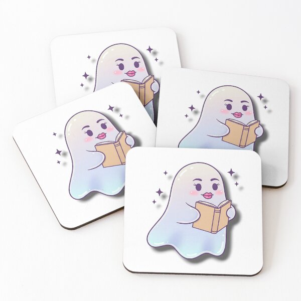 Item preview, Ghost girl reading designed and sold by Tw1nsAIArt.