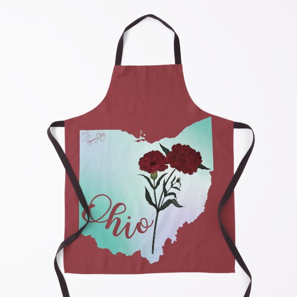 Item preview, Ohio State Flower: Red Carnation designed and sold by Marguerite Artistry.