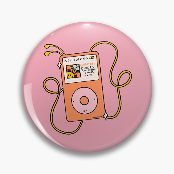 Artikelvorschau, Zwillinge MP3 entworfen und verkauft von doodlebymeg.