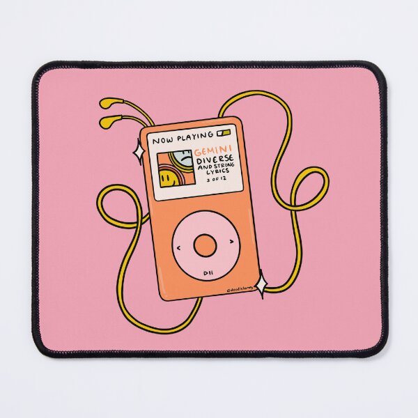 Item preview, Gemini MP3 designed and sold by doodlebymeg.