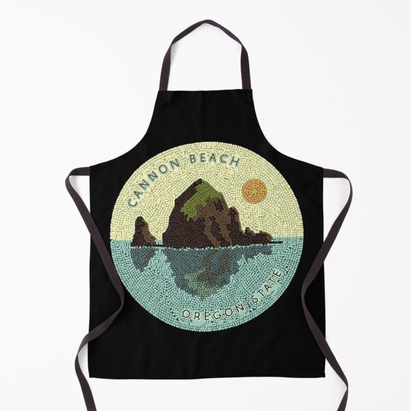 Item preview, Vibrant Cannon Beach Mosaic - Haystack Rock Oregon designed and sold by H Jonas.