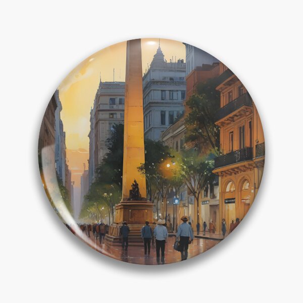Item preview, Buenos Aires, Argentina: Obelisco icónico en la Avenida 9 de Julio designed and sold by LSVart.