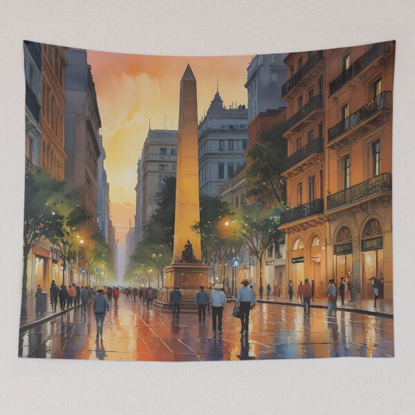 Item preview, Buenos Aires, Argentina: Iconic Obelisk on Avenida 9 de Julio designed and sold by LSVart.