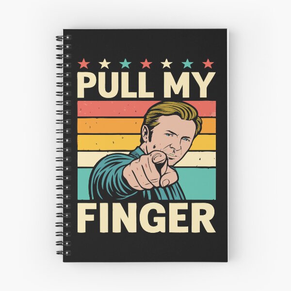 Item preview, Pull My Finger - Funny Fart Joke designed and sold by JesterKrewArt.