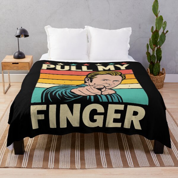 Item preview, Pull My Finger - Funny Fart Joke designed and sold by JesterKrewArt.