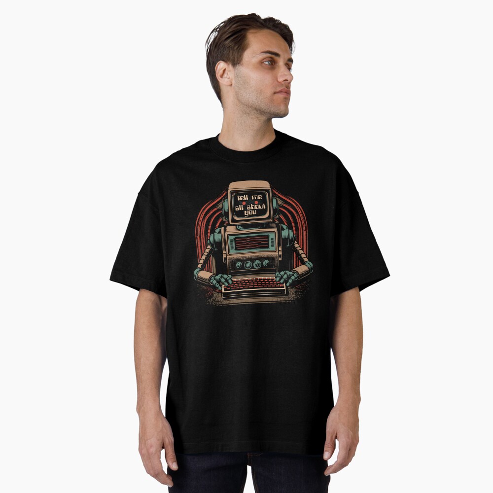 Item preview, Oversized T-Shirt designed and sold by v-nerd.