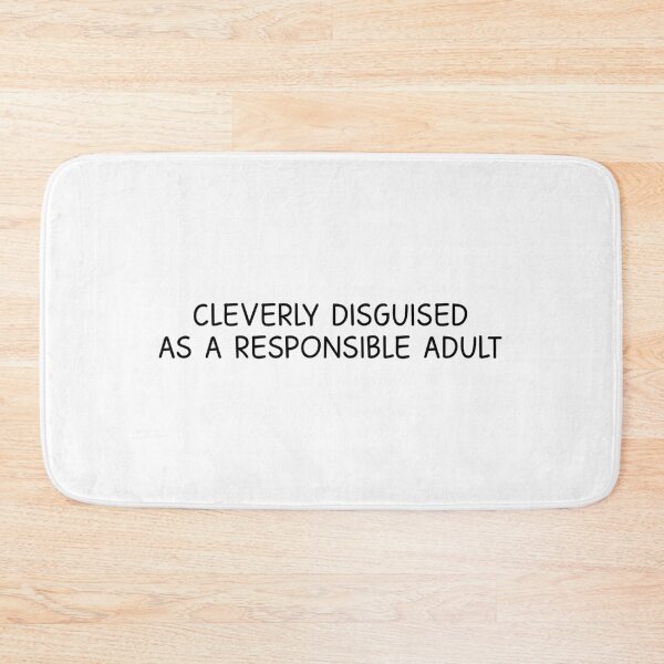 Item preview, A responsible adult  designed and sold by designing01Ar3.