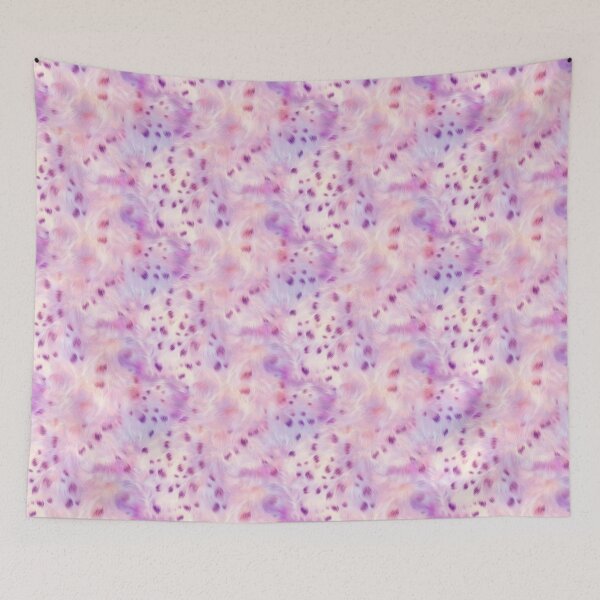 Item preview, Pink snowcat animalistic print designed and sold by 1enchik.