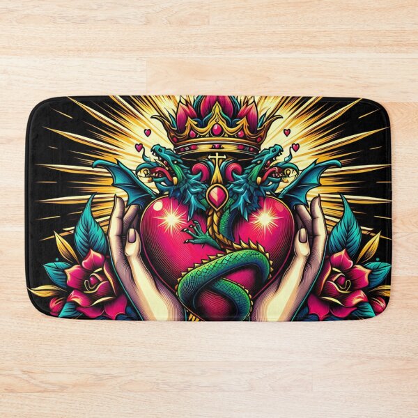 Item preview, Strength to the Heart: A Symbolic Emblem of Power and Protection designed and sold by aminz4.