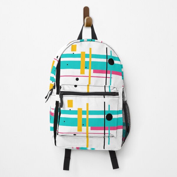 Item preview, 80's Blocks – Retro Geometric Pop Art in Neon Colors designed and sold by uniQuin.