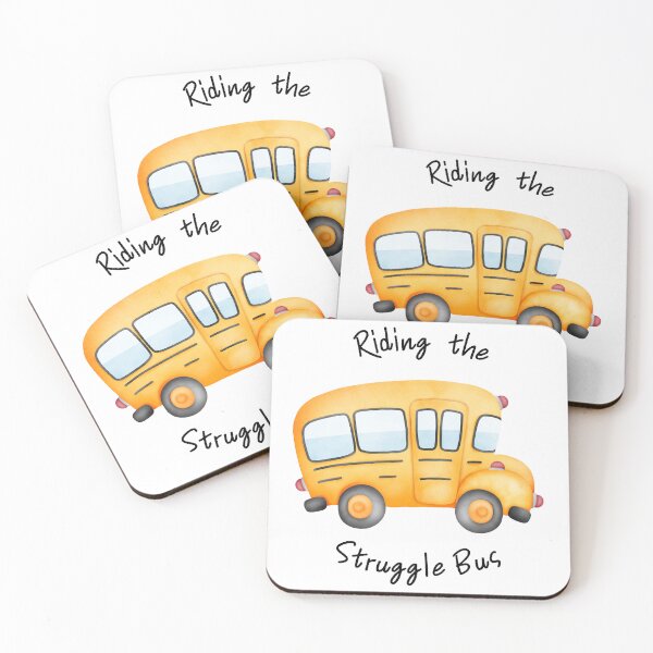 Item preview, Riding The Struggle Bus Graphic  designed and sold by BackwoodsFeral.