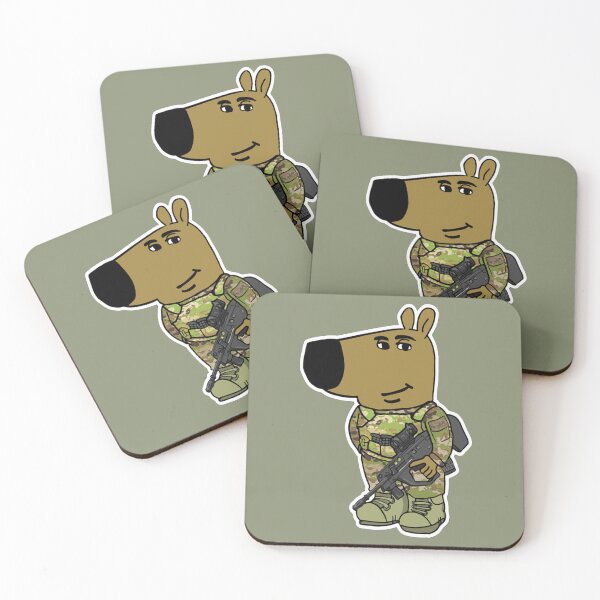 Item preview, Military chill guy designed and sold by Poptsy-Ez.