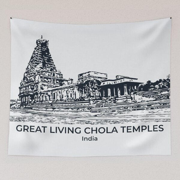 Item preview, Great Living Chola Temples - India designed and sold by Lakeric Cityscapes.