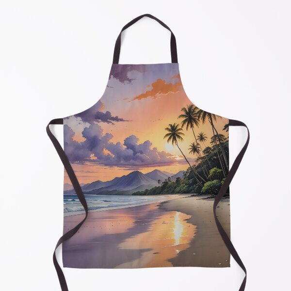 Item preview, Cape Tribulation: Sunset Over Golden Sands and Lush Rainforest designed and sold by LSVart.