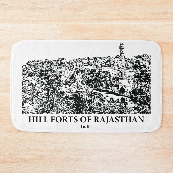 Item preview, Hill Forts of Rajasthan - India designed and sold by Lakeric Cityscapes.