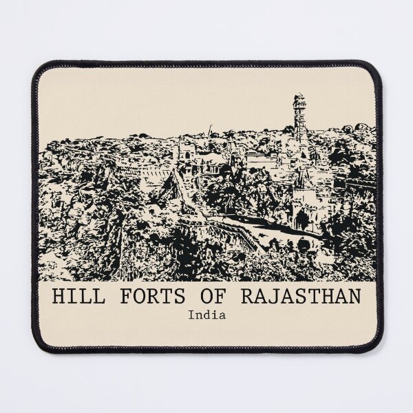 Item preview, Hill Forts of Rajasthan - India designed and sold by Lakeric Cityscapes.