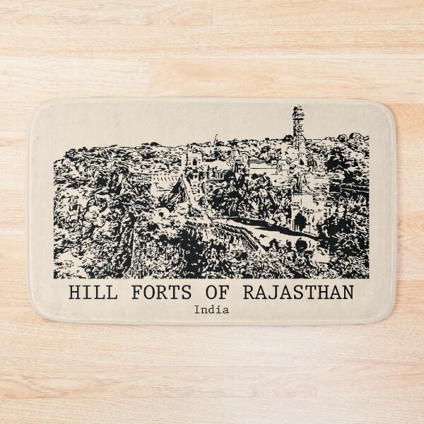 Item preview, Hill Forts of Rajasthan - India designed and sold by Lakeric Cityscapes.