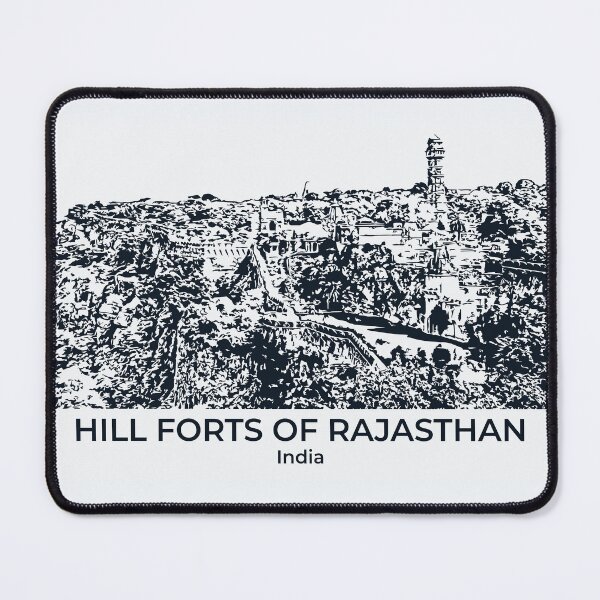 Item preview, Hill Forts of Rajasthan - India designed and sold by Lakeric Cityscapes.