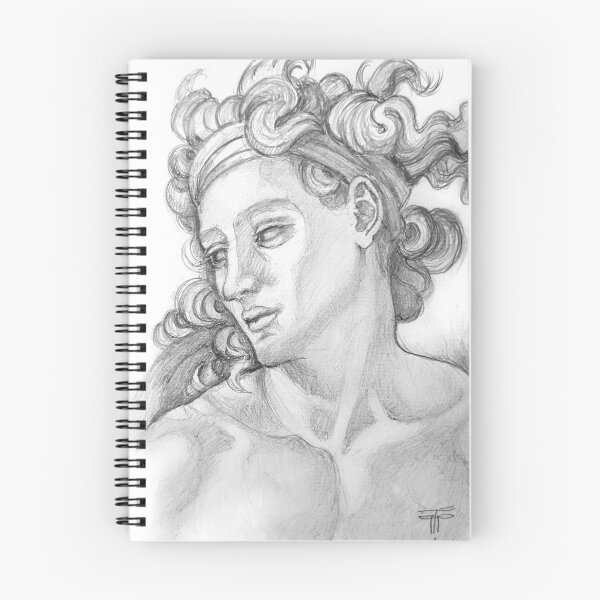 Item preview, Ignudi sketch series. After Michael Angelo. Sistine Chapel. designed and sold by Tereza Pilar  Art.