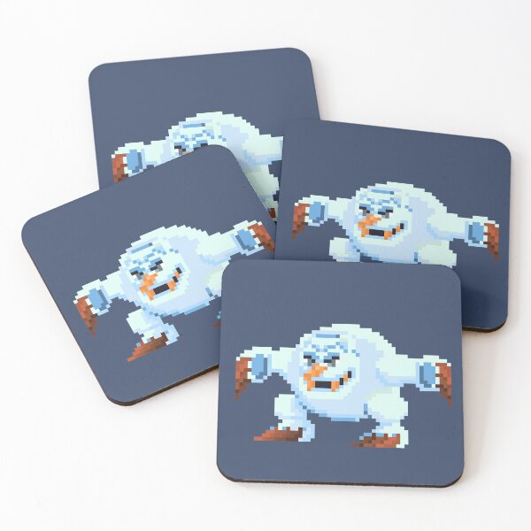 Artikelvorschau, PixelArt Schneebiest entworfen und verkauft von PixelCarvel.