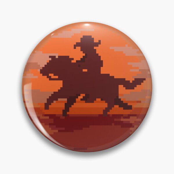 Item preview, Pixel Art Sunset Silhouette designed and sold by PixelCarvel.
