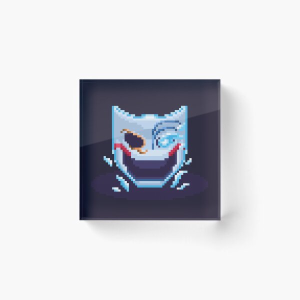 Item preview, Pixel Art Phantom Mask designed and sold by PixelCarvel.