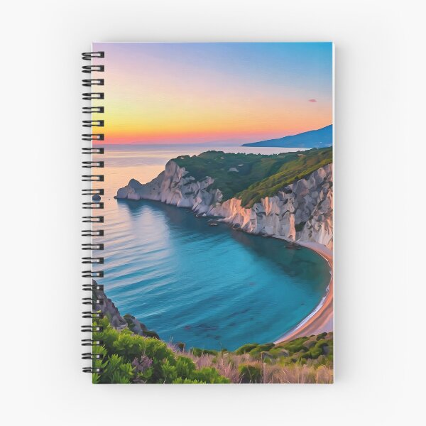Item preview, Capo Vaticano: Calabria Sunset Over Turquoise Seas designed and sold by LSVart.